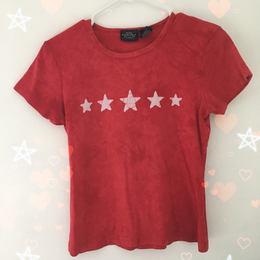Sonoma Red Star Top